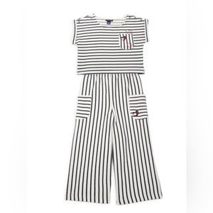 Tommy Hilfiger little girl striped top and pants 🇺🇸